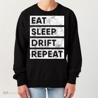 Eat Sleep Drift Repeat Car Drifting Tokyo JDM Women's Sweatshirt thumb 0