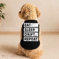 Eat Sleep Drift Repeat Car Drifting Tokyo JDM Doggie Tank thumb 2