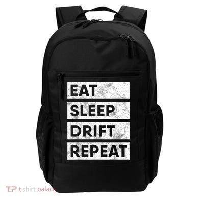 Eat Sleep Drift Repeat Car Drifting Tokyo JDM Backpack