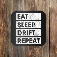 Eat Sleep Drift Repeat Car Drifting Tokyo JDM Coaster thumb 0