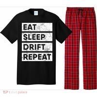 Eat Sleep Drift Repeat Car Drifting Tokyo JDM Pajama Set thumb 0