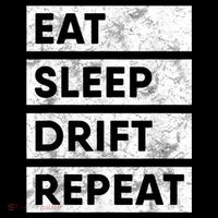 Eat Sleep Drift Repeat Car Drifting Tokyo JDM Toddler Hoodie thumb 2