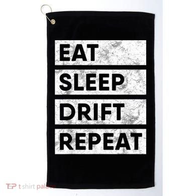 Eat Sleep Drift Repeat Car Drifting Tokyo JDM Golf Towel