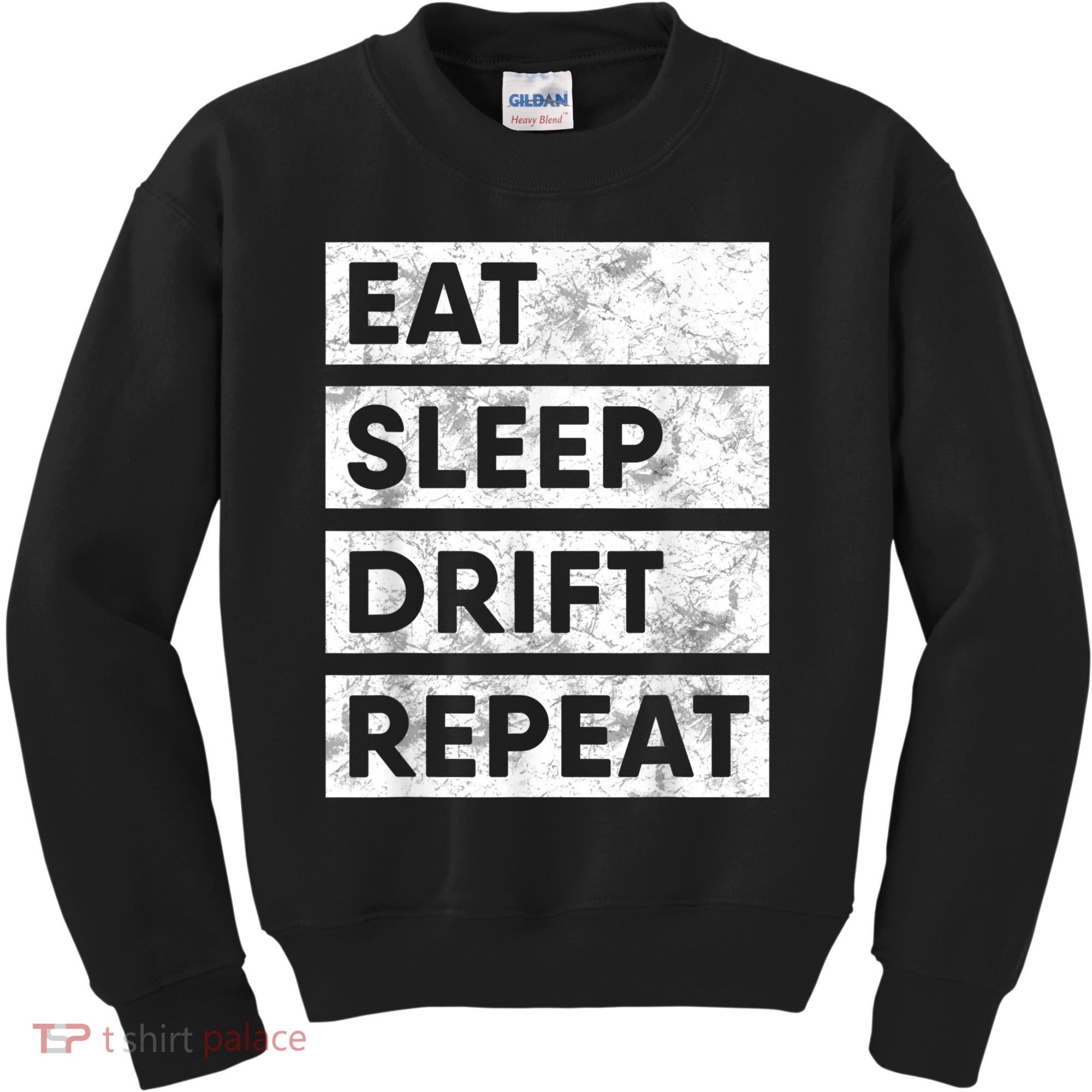 Eat Sleep Drift Repeat Car Drifting Tokyo JDM Kids Sweatshirt