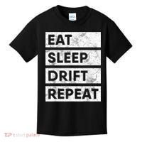 Eat Sleep Drift Repeat Car Drifting Tokyo JDM Kids T-Shirt thumb 0