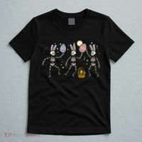 Easter Skeletons Dancing Eggs Funny Bones Women T-Shirt thumb 5