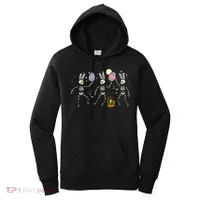 Easter Skeletons Dancing Eggs Funny Bones Women Women's Hoodie thumb 0