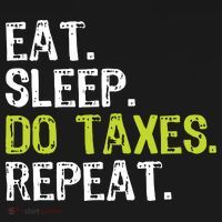 Eat Sleep Do Taxes Accountant Accounting Funny Bucket Hat thumb 4