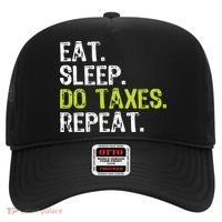Eat Sleep Do Taxes Accountant Accounting Funny Hat thumb 0