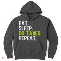Eat Sleep Do Taxes Accountant Accounting Funny Hoodie thumb 0