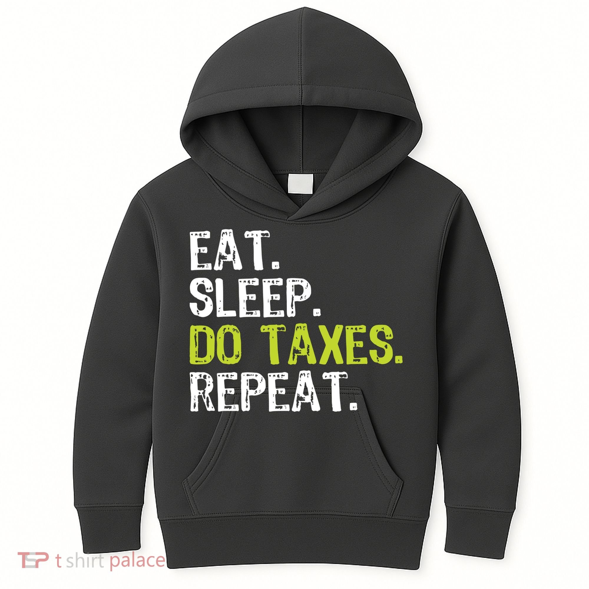 Eat Sleep Do Taxes Accountant Accounting Funny Kids Hoodie