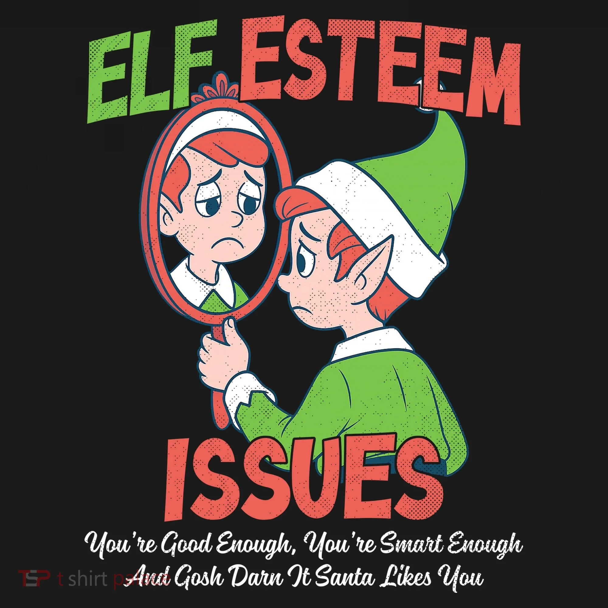 Elf Self Esteem Issues Doggie Tank