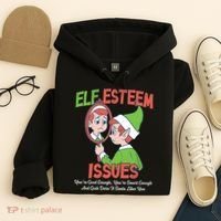Elf Self Esteem Issues Hoodie thumb 4