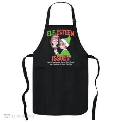 Elf Self Esteem Issues Apron