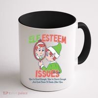 Elf Self Esteem Issues Coffee Mug thumb 1