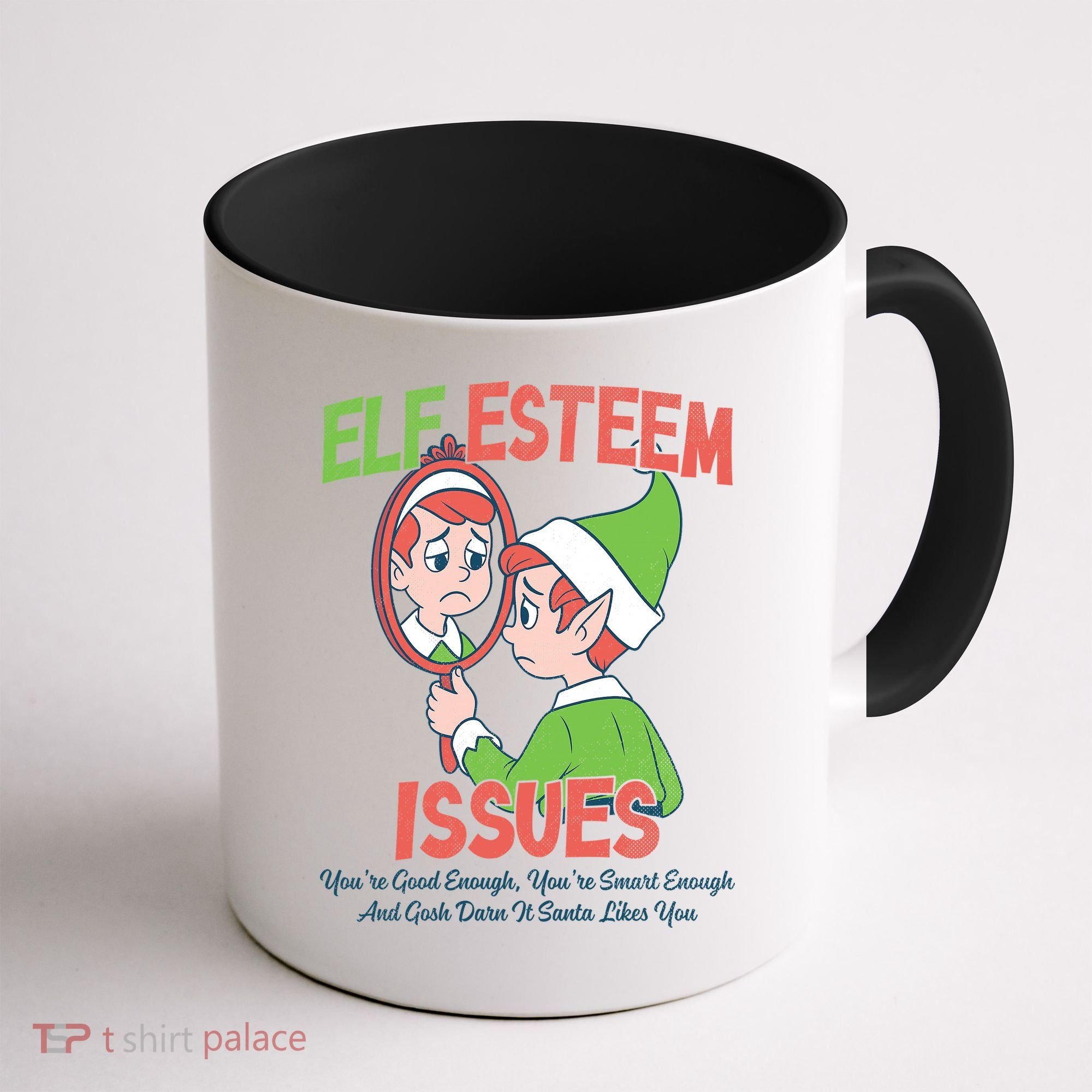 Elf Self Esteem Issues Coffee Mug