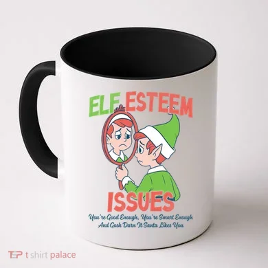 Elf Self Esteem Issues Coffee Mug