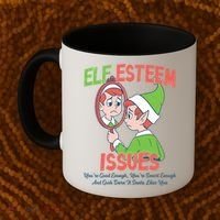 Elf Self Esteem Issues Coffee Mug thumb 2