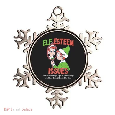 Elf Self Esteem Issues Ornament