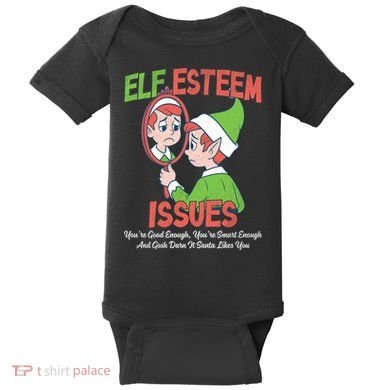 Elf Self Esteem Issues Baby Bodysuit