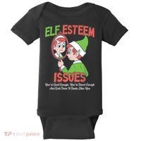 Elf Self Esteem Issues Baby Bodysuit thumb 0
