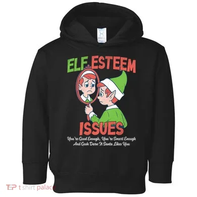 Elf Self Esteem Issues Toddler Hoodie