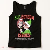 Elf Self Esteem Issues Tank Top thumb 2