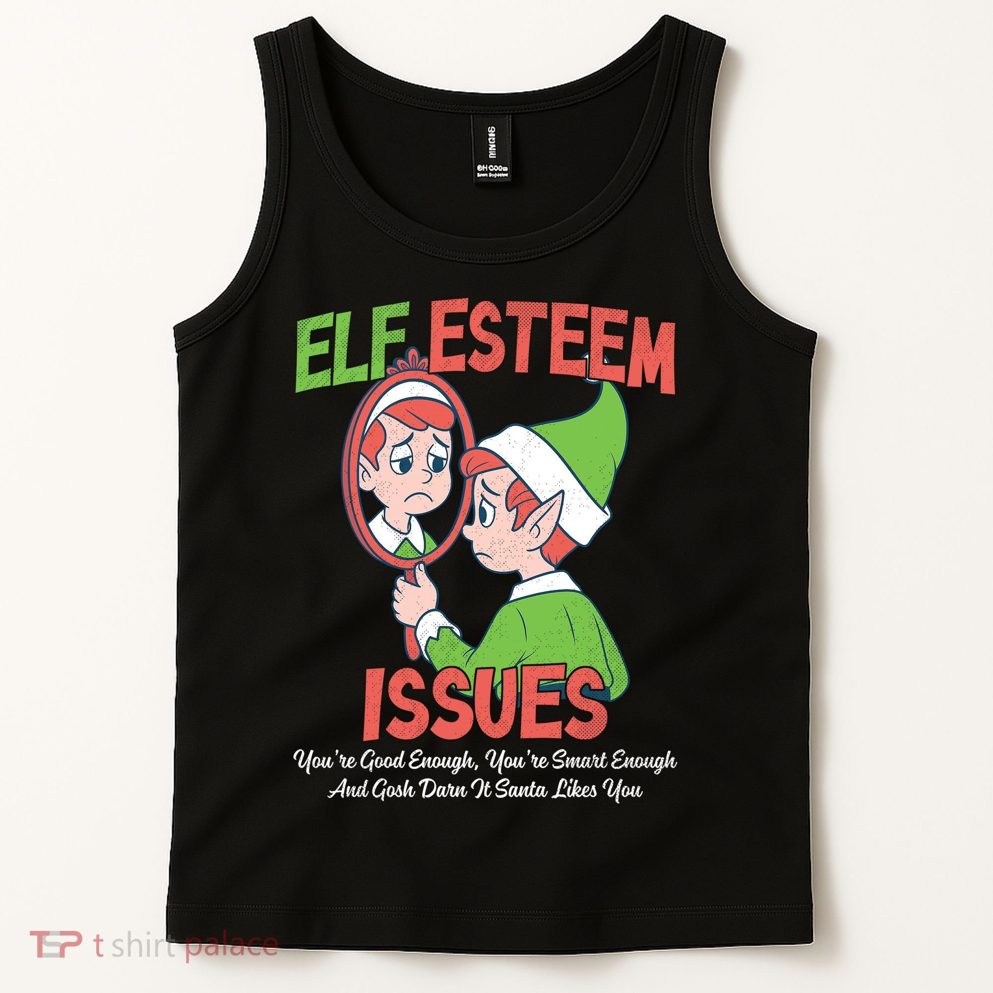 Elf Self Esteem Issues Tank Top