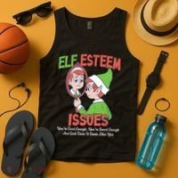 Elf Self Esteem Issues Tank Top thumb 4