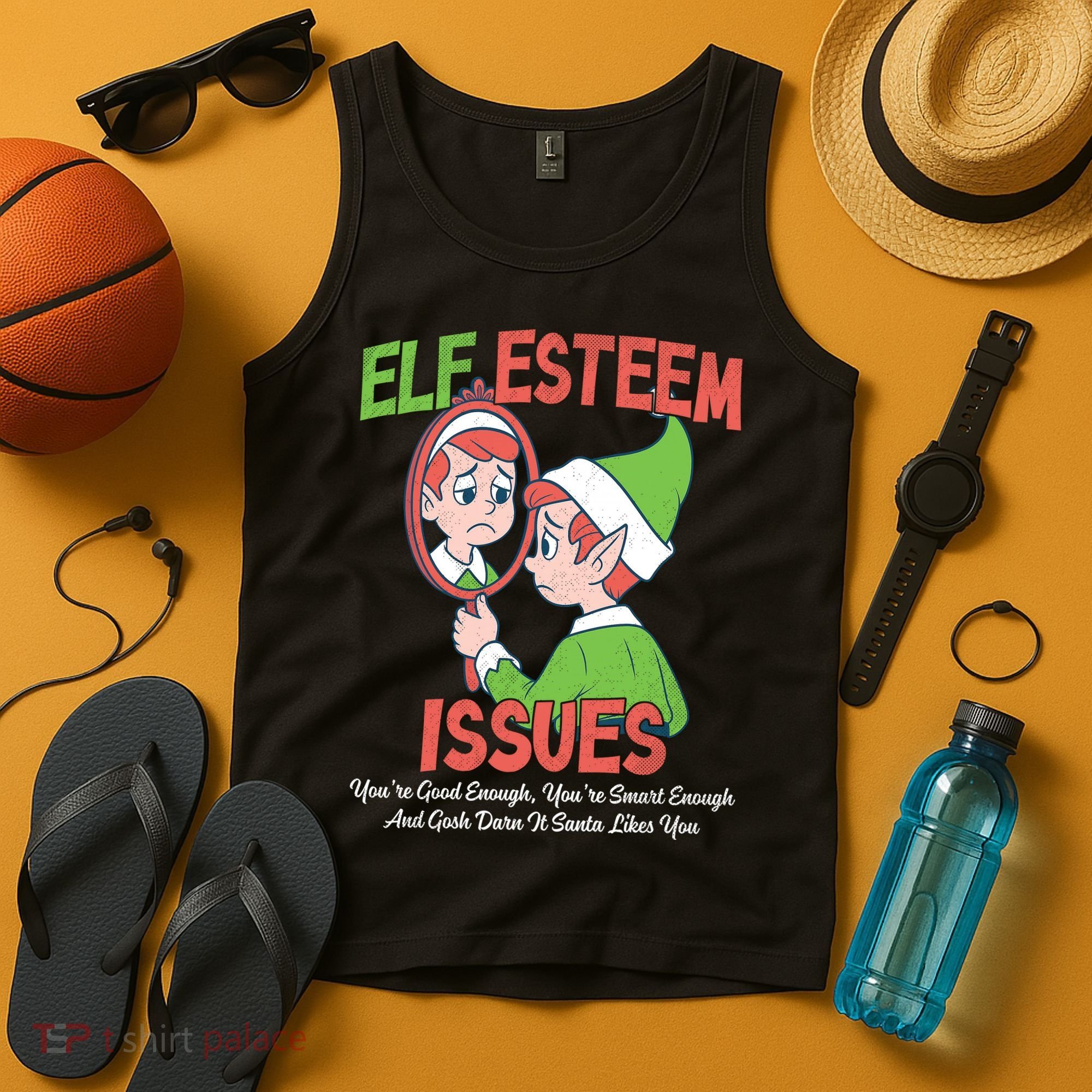 Elf Self Esteem Issues Tank Top