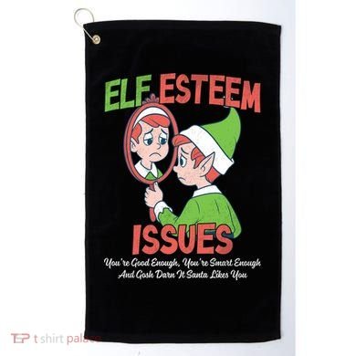 Elf Self Esteem Issues Golf Towel