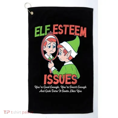 Elf Self Esteem Issues Golf Towel