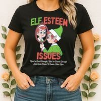 Elf Self Esteem Issues Women's T-Shirt thumb 2