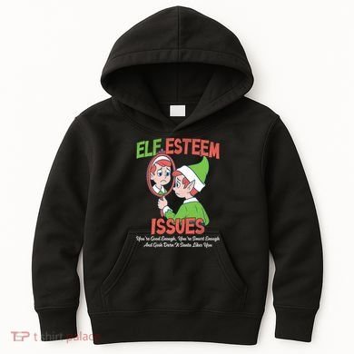 Elf Self Esteem Issues Kids Hoodie
