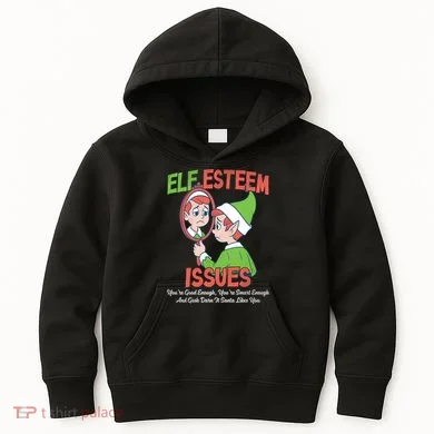 Elf Self Esteem Issues Kids Hoodie