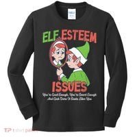 Elf Self Esteem Issues Kids Long Sleeve Shirt thumb 0