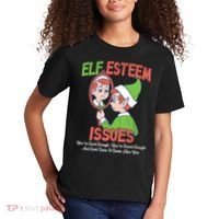 Elf Self Esteem Issues Kids T-Shirt thumb 2
