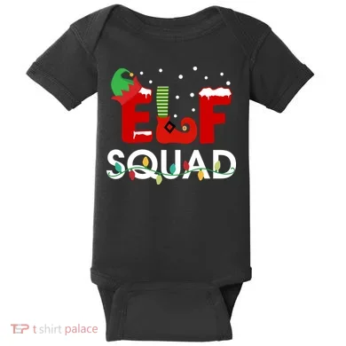 Elf Squad Baby Bodysuit