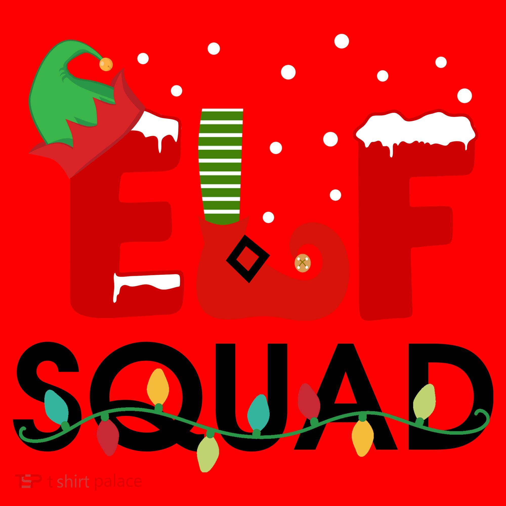 Elf Squad Santa Hat