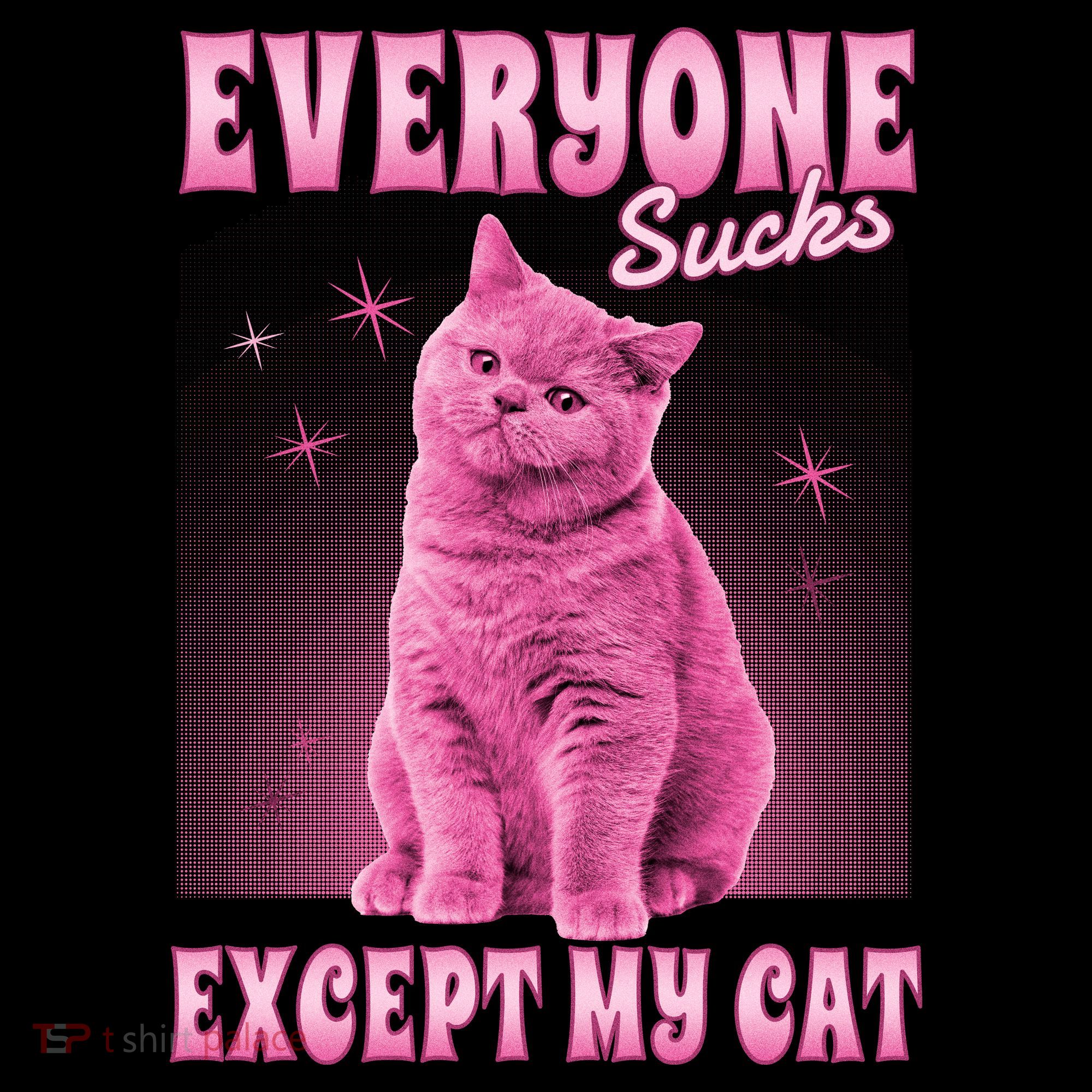 Everyone Sucks Except My Cat Ornament
