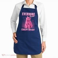 Everyone Sucks Except My Cat Apron thumb 2