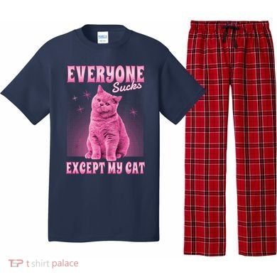 Everyone Sucks Except My Cat Pajama Set