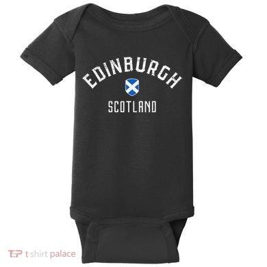 Edinburgh Scotland Baby Bodysuit