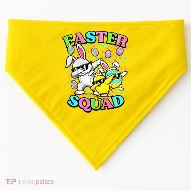 Easter Squad USA-Made Doggie Bandana