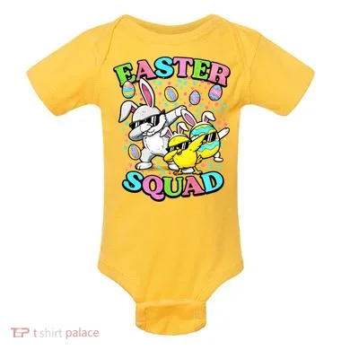 Easter Squad Baby Bodysuit