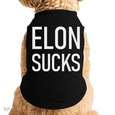 Elon Sucks Doggie Tank