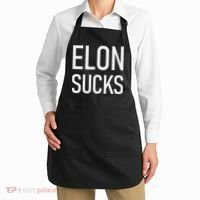 Elon Sucks Apron thumb 2
