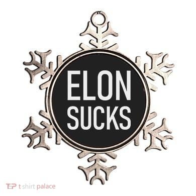 Elon Sucks Ornament