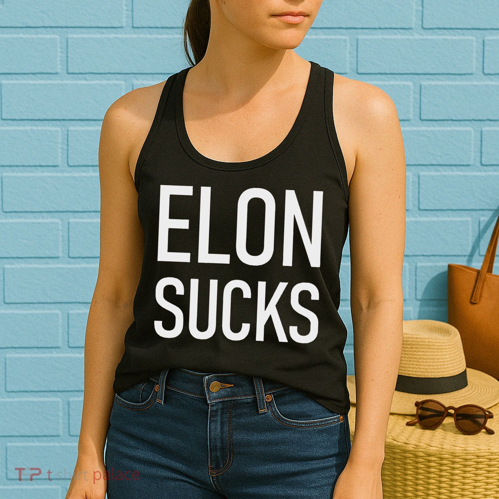 Elon Sucks Women's Tank Top