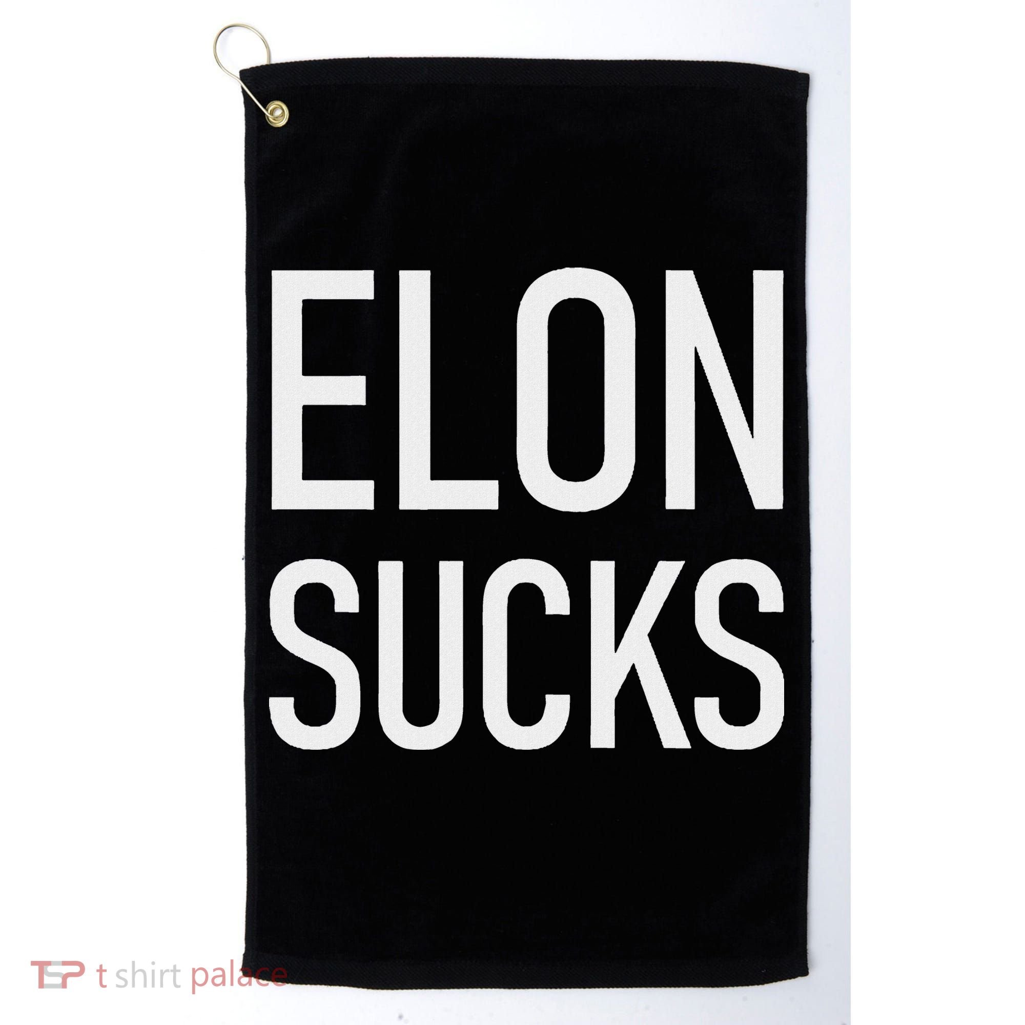 Elon Sucks Golf Towel